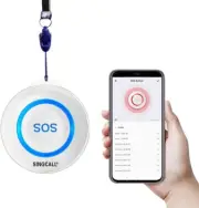 SINGCALL Tuya Wifi Smart SOS Emergency Button for Seniors, Panic Button