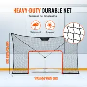 Outdoor Street Hockey Goal Backstop Netting 12x7FT Sports Target Practice Net