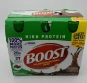 Boost High Protein Nutritional Drink Rich Chocolate, 6CT 8FLOZ 041679940662