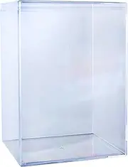 Crystal Clear Hard Plastic Funko Pop Protector Box, Stackable Display Case for Figures, Clear Gift Box for Party Favors, 2 Boxes, Made in USA by Gary Plastic Packaging