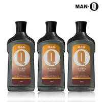 在飛比找森森購物網優惠-MAN-Q 魅力傳奇男香沐浴露x3入(350ml/入)