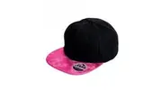 Result Mens Bronx Glitter Snapback Cap (Black/Pink) (One Size)