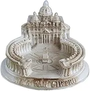 Kocris Casa Rome St. Peter's Basilica Fish Tank Decorations Decor Ancient Roman Reptile Turtle Lizard Spider Tanks Terrarium Building Church Décor Ornament Pet