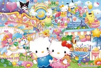 在飛比找Yahoo!奇摩拍賣優惠-缺 日本進口拼圖 三麗鷗 凱蒂貓 Hello Kitty 樂