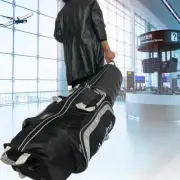 Golf Travel Bag ABS Hard Shell Top for Airline W.proof 1680D Oxford Fabric Overs