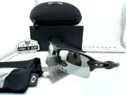 OAKLEY FLAK 2.0 XL LEAD STEEL SILVER POLARIZED CHROME GALAXY SUNGLASSES OO9188