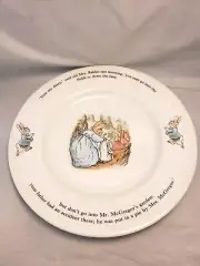 Beatrix Potter Wedgwood Cake Plate Tale Of Peter Rabbit England