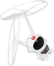 Vaguelly Cute Astronaut Flying with LED Light Manual Drone for Indoor Outdoor Fun Engaging Flying Great present Idea for Boys
