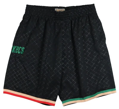 MITCHELL & NESS Houston Rockets Swingman Shorts X-Large Black Hardwood Classics