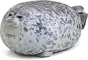 23.6 Inch Large Seal Stuffed Animal, Big Seal Pillow Seal Dog Plushie, Cute Boy's and Girl's Room Decor,Hug Sleep Pillow, Perfect Stress Relief Gifts for Women and Kids