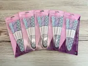 Lot of 5 Triple Pack Diamond Cosmetics Nail File, Fun File Great Value!