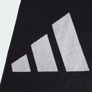 Adidas 3bar Towel SMAL [IU1290] 毛巾 運動 休閒 訓練 棉質 50x100cm 黑