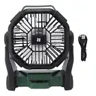 Outdoor Camping Fan Professional Efficient USB Rechargeable Tent Fan Camping