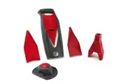 Borner Vital Vitaminactivator Mandoline Food Slicer V Slicer | Grey & Red