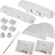 11Pcs Pool Cleaner Pod Swing Kit, Pool Cleaner Part Kit with 2×AXV417WHP, Left and Right Swings, 2×AXV604WHP Front and Rear Bezels, 2×AXV434WHP Flaps, 4×AXV414P Pod Shoes, 1×Screwdriver
