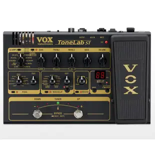 亞洲樂器 最新 韓國製 VOX ToneLab ST Guitar Multi-Effects Pedal 真空管效果器