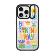 iPhone 16 Pro Impact Ring Stand Case MagSafe Compatible Be Kind Always - Kindness Goodwill Quote