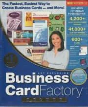 Business Card Factory Deluxe - Big Box Version 3.0 - PC DVD/CD Rom