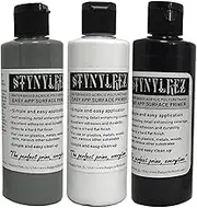 Badger Air-Brush Co. SNR-410 Stynylrez, 3 Piece Assortment, White, Gray, Black, 12 Ounce