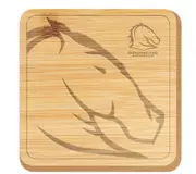 Brisbane Broncos NRL Bamboo Cheeseboard Cutting Charcuterie