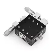XY Axis Manual Trimming Platform Linear Stage Tuning Sliding Table 40/50/60/90mm