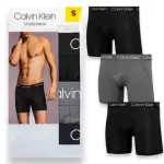 【CALVIN KLEIN 凱文克萊】3件組 CK 吸濕排汗運動透氣款 涼感 男款 四角內褲 多件組(CK內褲 CK男生內褲)