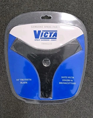 Victa Genuine 10" Inch Tri Teeth Edger Blade Brush Cutter Blade TR00221S