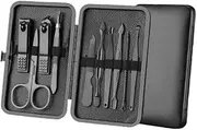 7/10/12/16/18pcs Manicure Cutters Nail Clipper Set Household Stainless Steel Ear Spoon Nail Clippers Pedicure Nail Scissors Tool,10 pieces