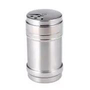 Stainless Steel Barbecue Sauce Spice Jar Seasoning Box Condiment Bottles - Silver