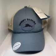 Tommy Bahama Baja Margarita Trucker Baseball Hat Blue Marlin Logo Adjustable