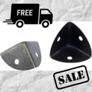 T Tulead 1.2"x1.2"x1.2" Metal Shelf Edge Protector Box Corner Guards 20PCS