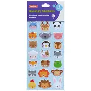 Kadink Bubble Stickers Animal Heads