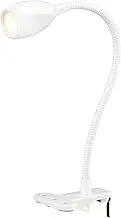 Brilliant Jansen Clamp 1W 60 Lumens USB LED Task Lamp, White