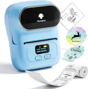 Barcode Label Printer - M110 Label Maker Portable Bluetooth Label Maker Machi...