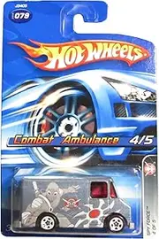 Spy Force Series #4 Combat Ambulance #2006-79 Collectible Collector Car Mattel Hot Wheels