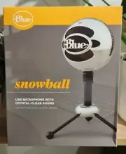 ✅️Professional USB Microphone Blue Snowball Perfect for Streaming