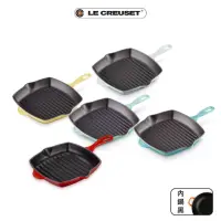 在飛比找momo購物網優惠-【Le Creuset】琺瑯鑄鐵鍋單柄方烤盤26cm(多色任