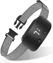 FYKEY Bark Collar for Dogs,Rechargeable Anti Barking Training Collar with 7 Adjustable Sensitivity and Intensity Beep Vibration for Small Medium Large Dogs (Black)