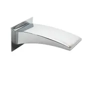 Square Wall Basin Mixer Tap Bathtub Bath Spout Vanity Faucet Waterfall Outlet