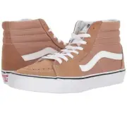 Vans sk8-hi tiger eyes tan sneaker shoes men size 7.5 / woman size 9