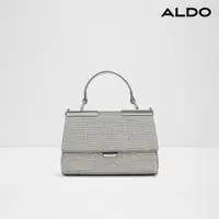 在飛比找momo購物網優惠-【ALDO】SEINE-高級感燙鑽晚宴手提包-女包(銀色)