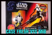 VTG Kenner Star Wars POTF Speeder Bike Scout Trooper 1995 Topps Widevision Card