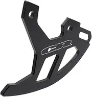 Rear Brake Disc Guard for HO&ND&A CR 125 125R 250 250R 2002-2008 Motorcycle Accessorie CNC Rear Brake Disc Guard Caliper Cover(Color:Black)
