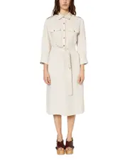 Gerard Darel Paulina Linen Shirtdress