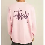 STUSSY 大學T 大學TEE 大學T 粉紅