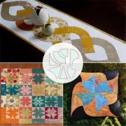 7PCS Patchwork Ruler Quilting Tools Home DIY Craft Reusable A1X24884