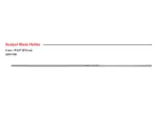 2800-7488 Sontec HL SCALPEL BLADE HOLDER 5mm / 37.5cm