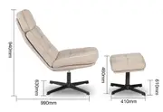 MURILLO Swivel Accent Chair