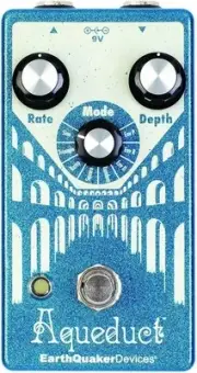 EarthQuaker Devices Aqueduct Pitch Vibrato Guitar Effects Pedal