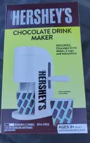 HERSHEY’S CHOCOLATE DRINK MAKER!! NIB!! FAST SHIPPING!! GREAT GIFT IDEA!!